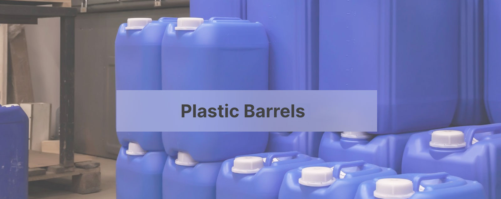 Plastic barrel